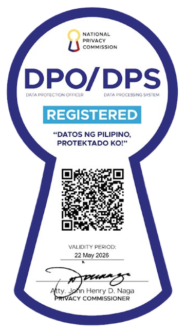 National Privacy Commission DPO/DPS Registered seal